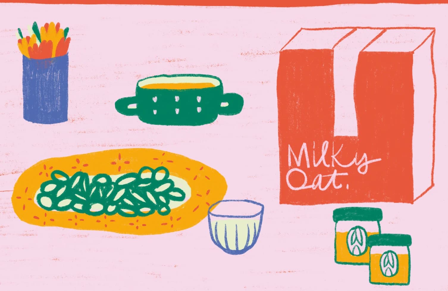 Milky Oat, a spread of nourishing postpartum dishes